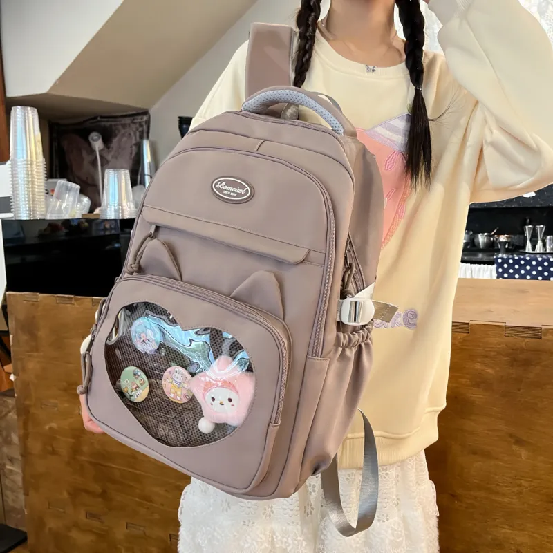 KAMLUI Nylon Backpack Regular Women's Multicolor-23