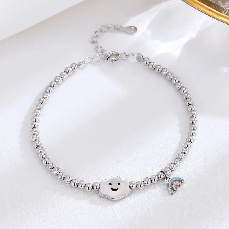 KILOH 925 Sterling Silver Bracelets Women's-4