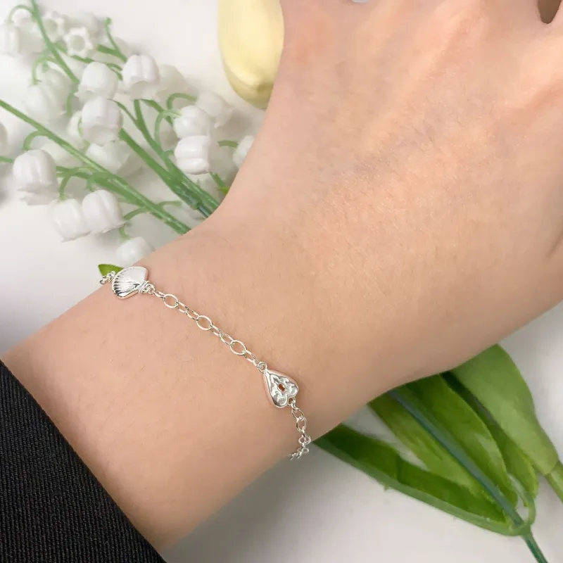KILOH 925 Sterling Silver Bracelets Women's-4
