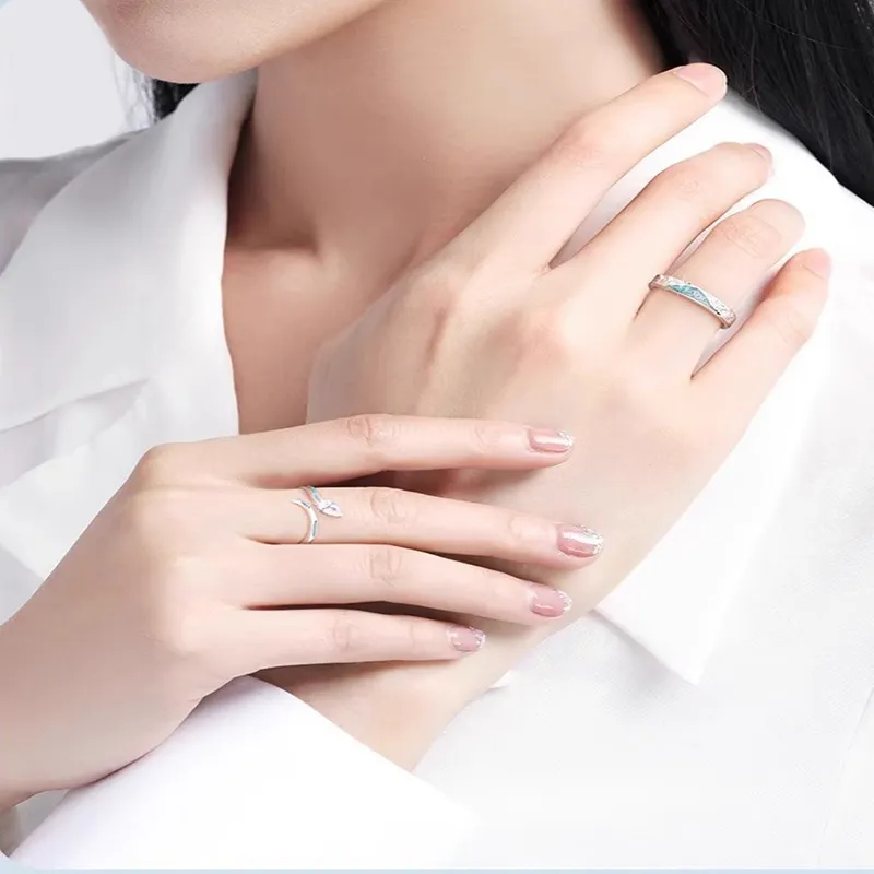 KILOH 925 Sterling Silver Rings Unisex-2