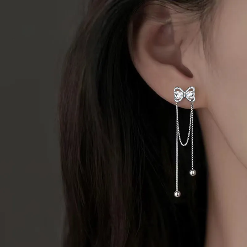 KILOH 925 Sterling Silver Earrings Women's Silver-1