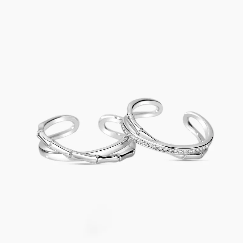 KILOH 925 Sterling Silver Rings Unisex-1