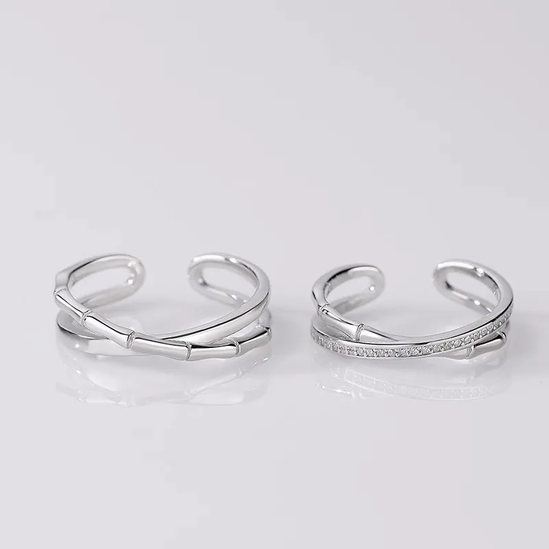 KILOH 925 Sterling Silver Rings Unisex-3