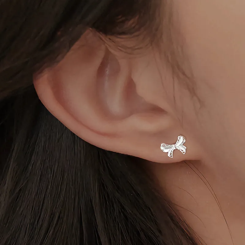 KILOH 999 Fine Silver Stud Earrings Women's-4