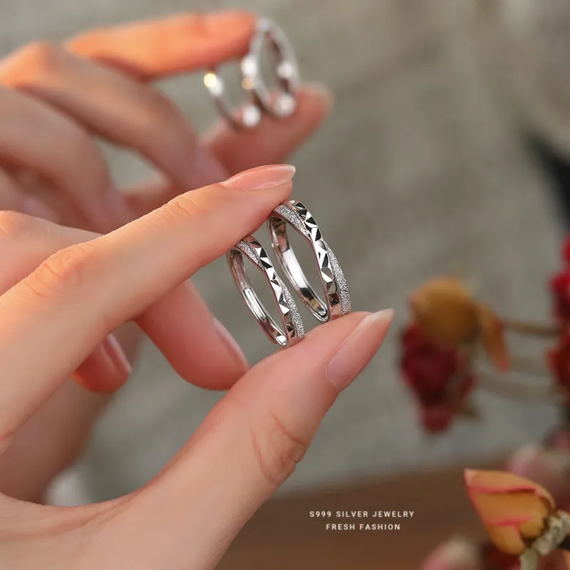 KILOH 999 Fine Silver Rings Unisex-2