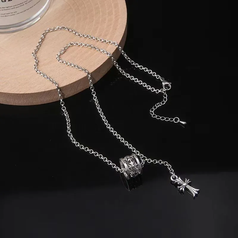 KILOH Titanium Steel Necklaces Unisex-5