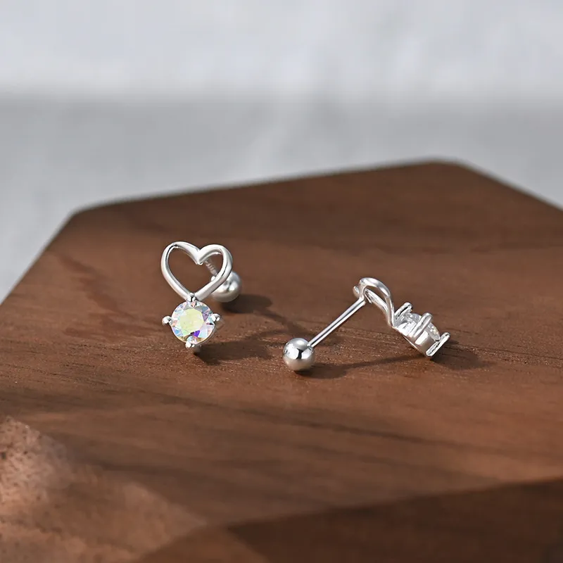 KILOH 999 Fine Silver Stud Earrings Women's-2