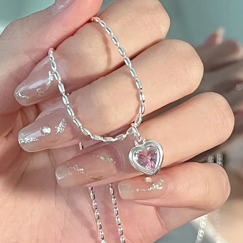 KILOH 925 Sterling Silver Necklaces Women's Silver-4