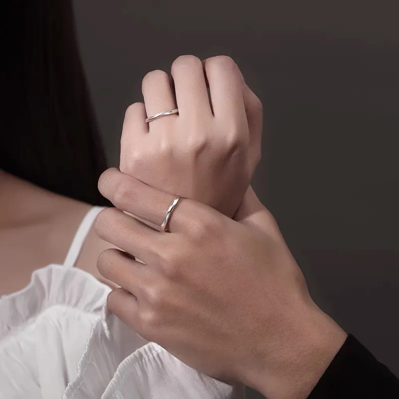 KILOH 925 Sterling Silver Rings Unisex-4