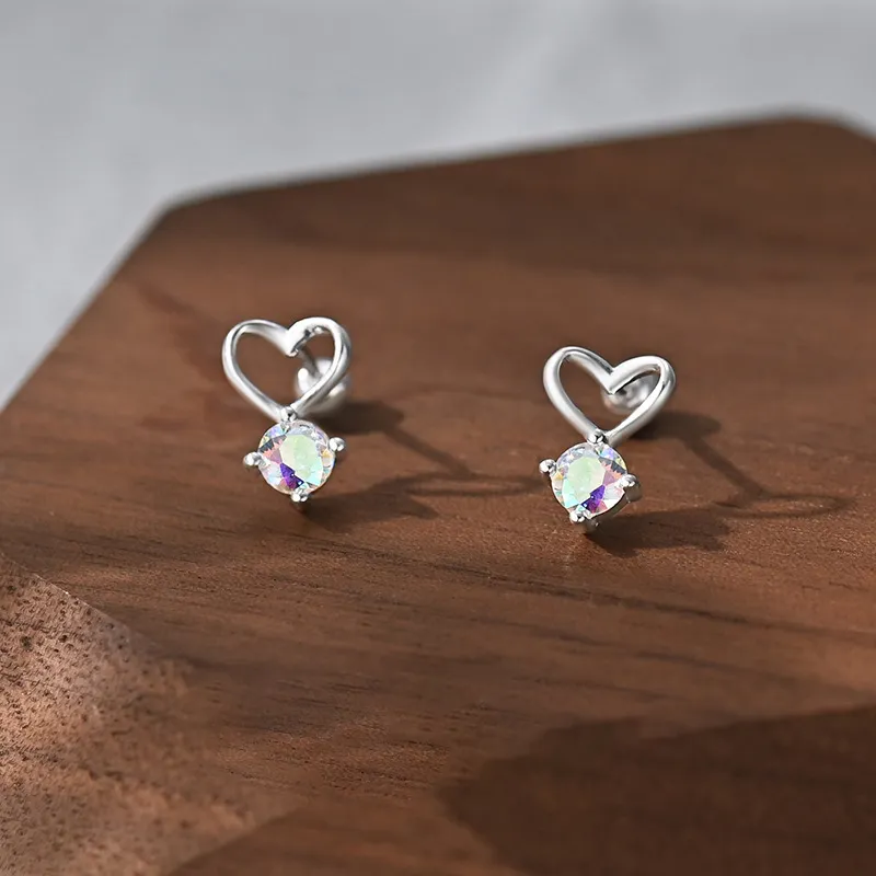 KILOH 999 Fine Silver Stud Earrings Women's-1