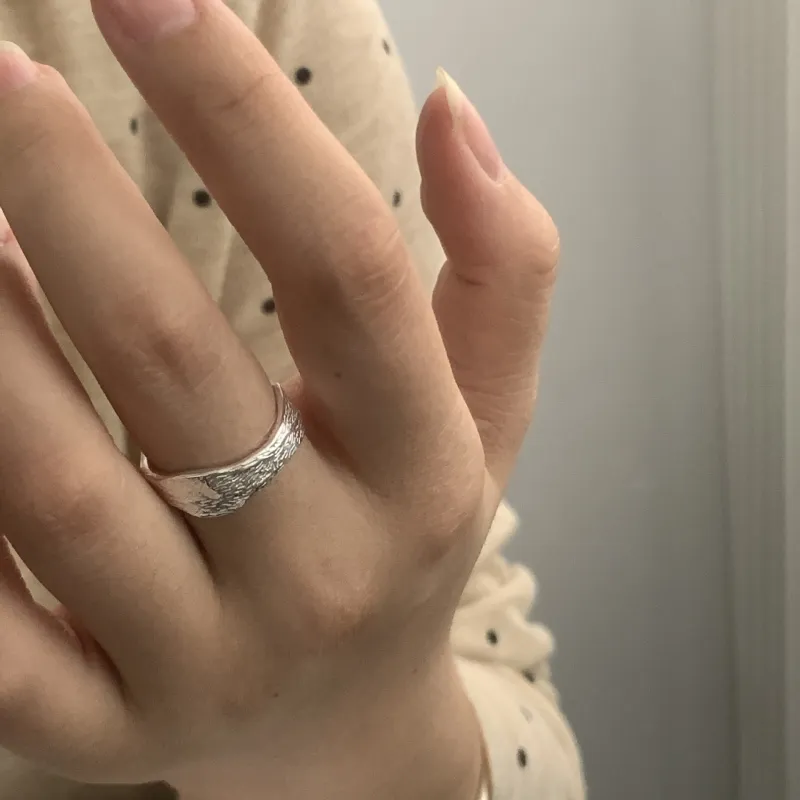 KILOH 925 Sterling Silver Rings Unisex-3