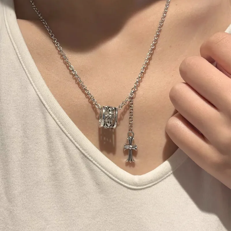 KILOH Titanium Steel Necklaces Unisex-2