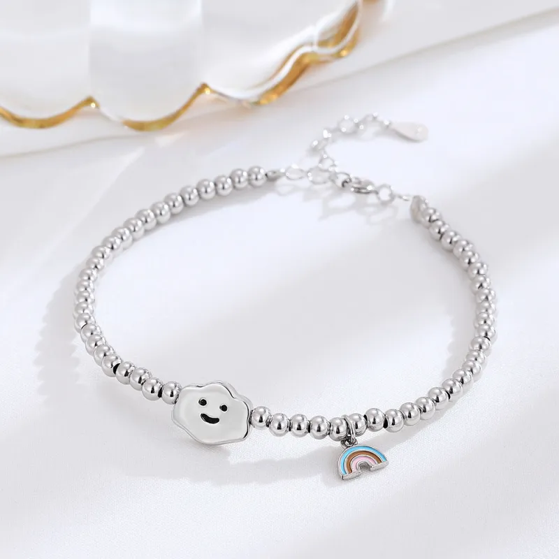 KILOH 925 Sterling Silver Bracelets Women's-5