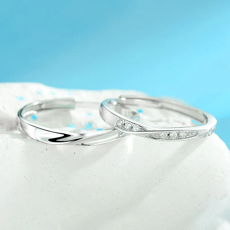 KILOH 925 Sterling Silver Rings Unisex-3
