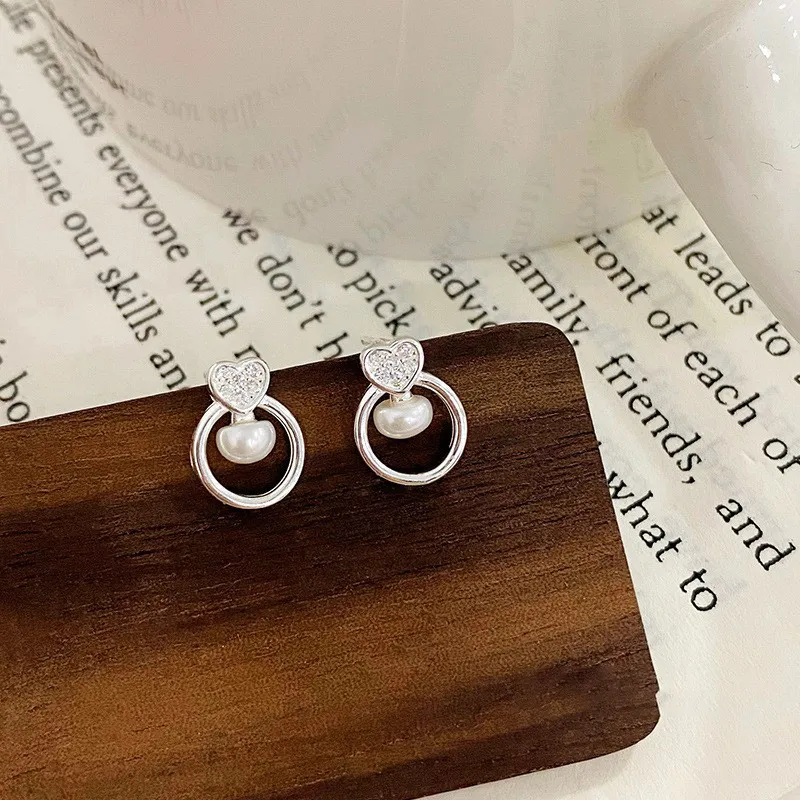 KILOH 925 Sterling Silver Stud Earrings Unisex-1