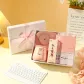 Mug+Coasters+Laptop+Bookmark+Pink Box