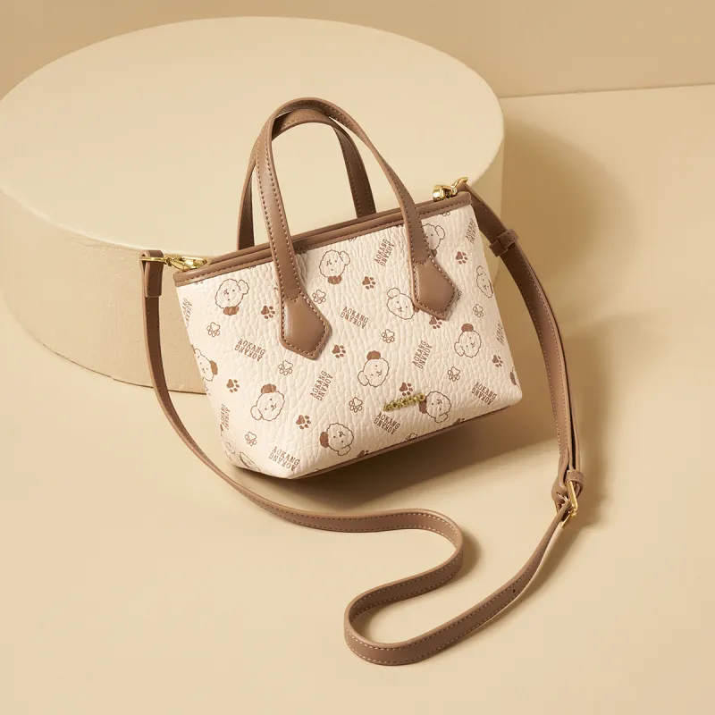 AOKANG PVC Tote Underarm Shoulder Bag, Crossbody Bag, Handbag Small Size Women's Multicolor-5
