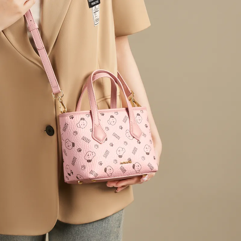 AOKANG PVC Tote Underarm Shoulder Bag, Crossbody Bag, Handbag Small Size Women's Multicolor-7