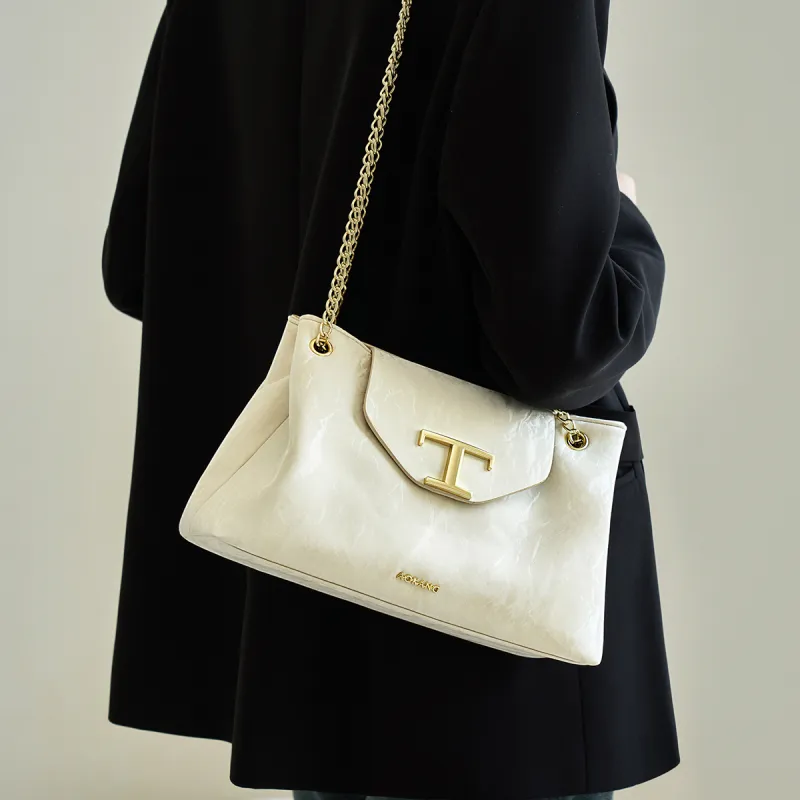 AOKANG Synthetic Leather Tote Armpit Hobo Bag Shoulder Bag Large Size Women's Multicolor-1