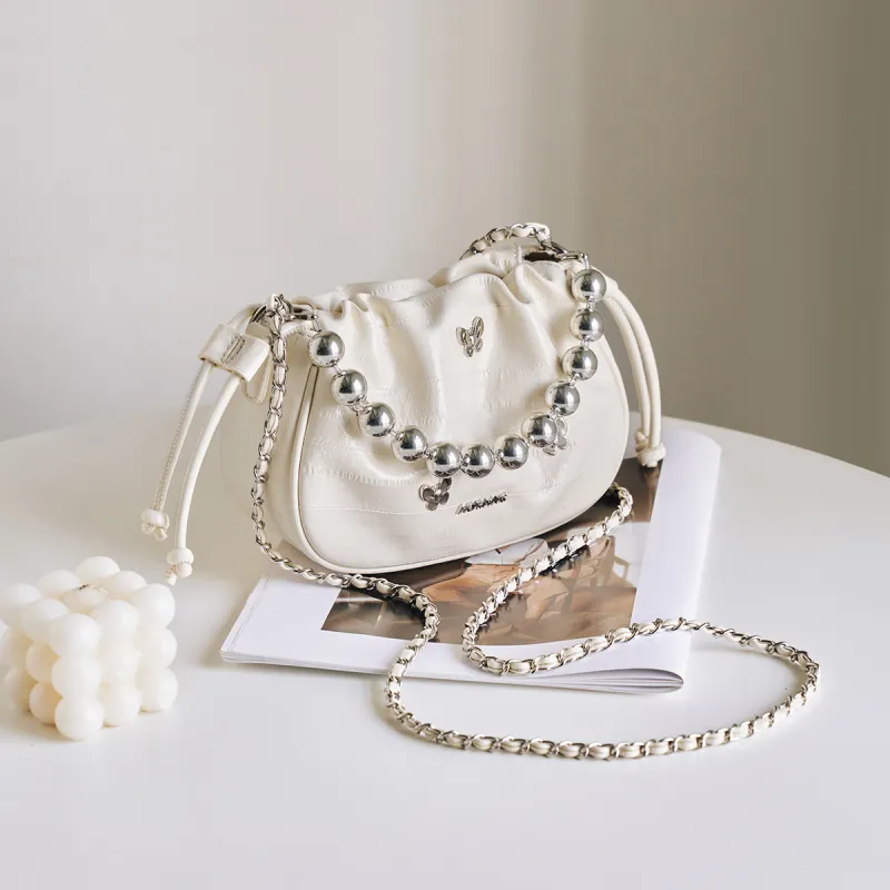 AOKANG Polyurethane Leather Chain Bag Bucket Bag Crossbody Underarm Shoulder Bag Small Size Women's Multicolor-11
