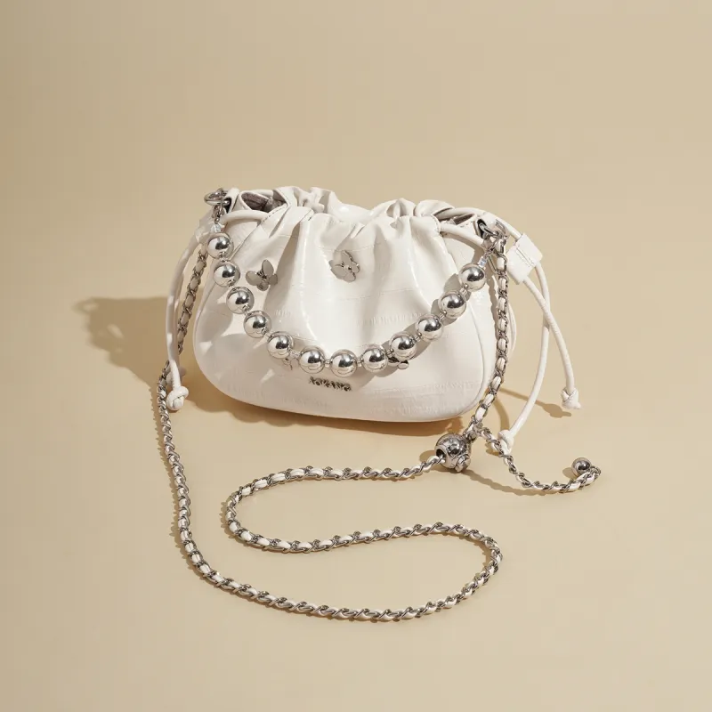 AOKANG Polyurethane Leather Chain Bag Bucket Bag Crossbody Underarm Shoulder Bag Small Size Women's Multicolor-10