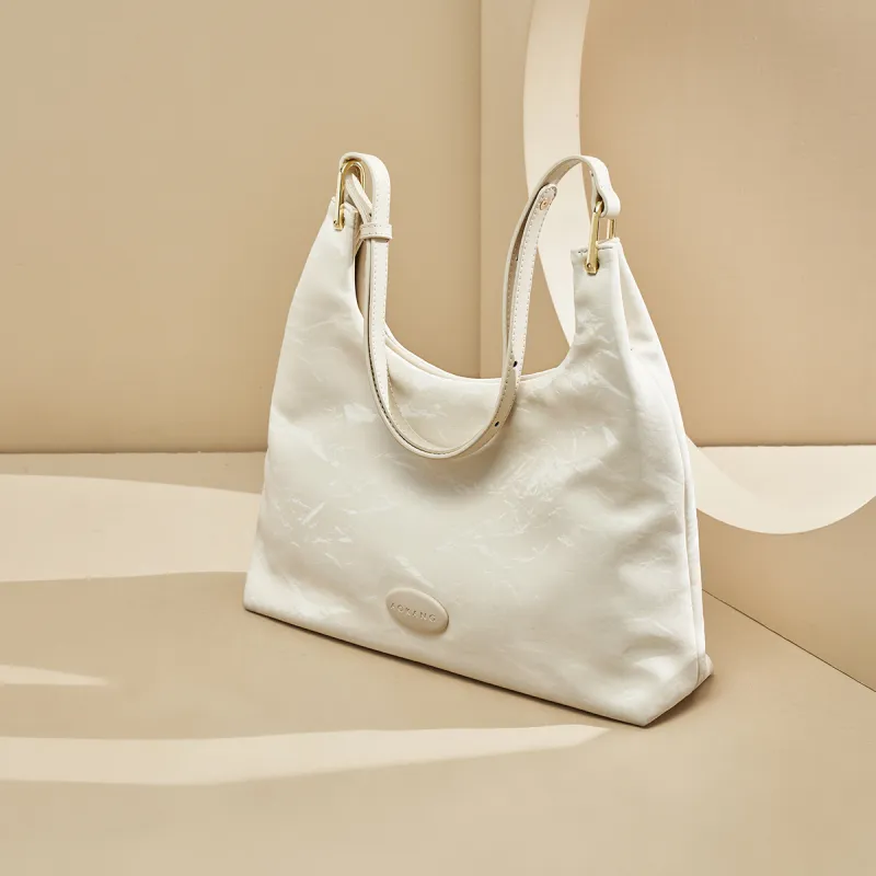 AOKANG Synthetic Leather Tote Bag, Underarm Hobo Bag, Shoulder Bag Regular Women's Multicolor-4