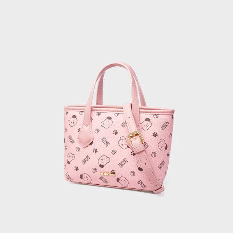 AOKANG PVC Tote Underarm Shoulder Bag, Crossbody Bag, Handbag Small Size Women's Multicolor-11