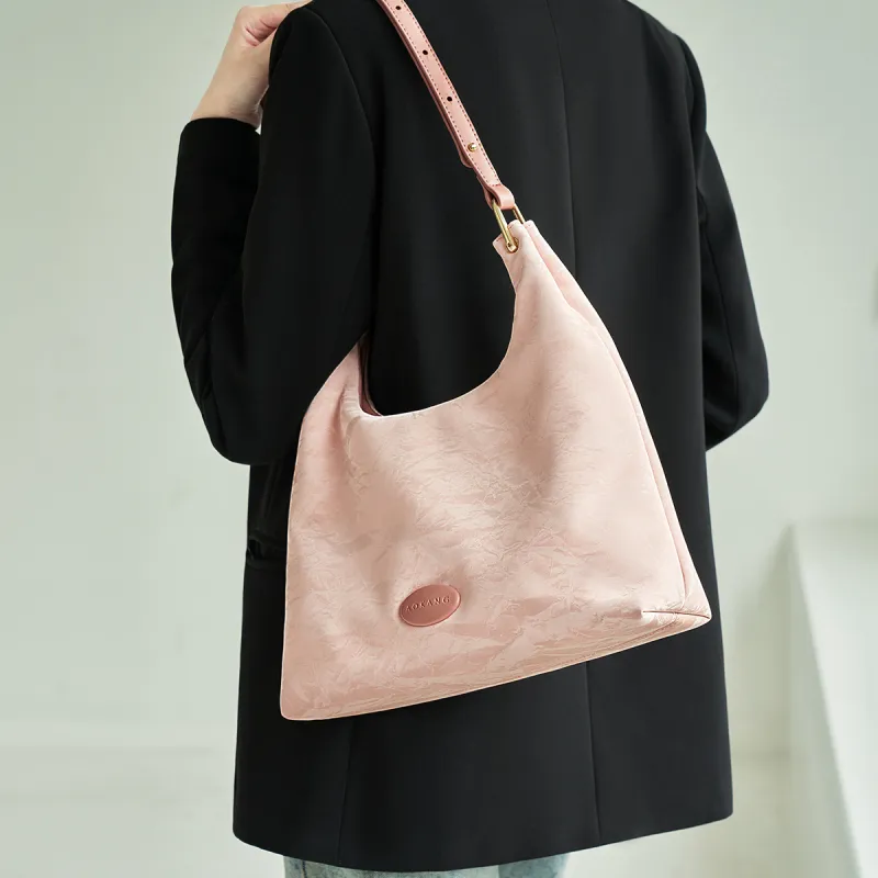 AOKANG Synthetic Leather Tote Bag, Underarm Hobo Bag, Shoulder Bag Regular Women's Multicolor-6