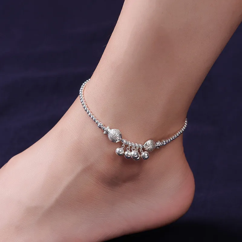 Reverevis 925 Sterling Silver Anklets Women's-1