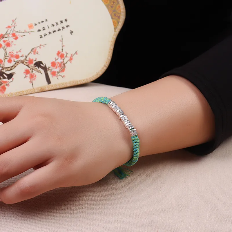 Reverevis 925 Sterling Silver Bracelets Unisex-5