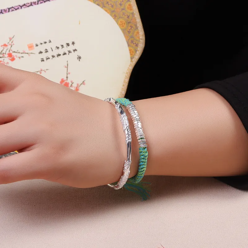 Reverevis 925 Sterling Silver Bracelets Unisex-4