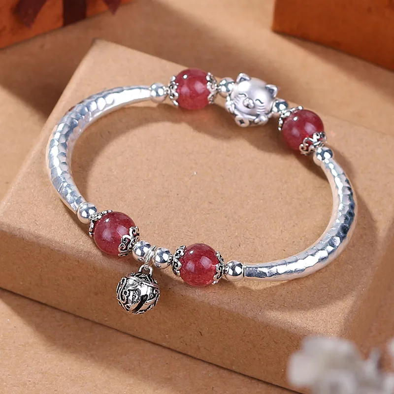 Reverevis 925 Sterling Silver Bracelets Women's-2