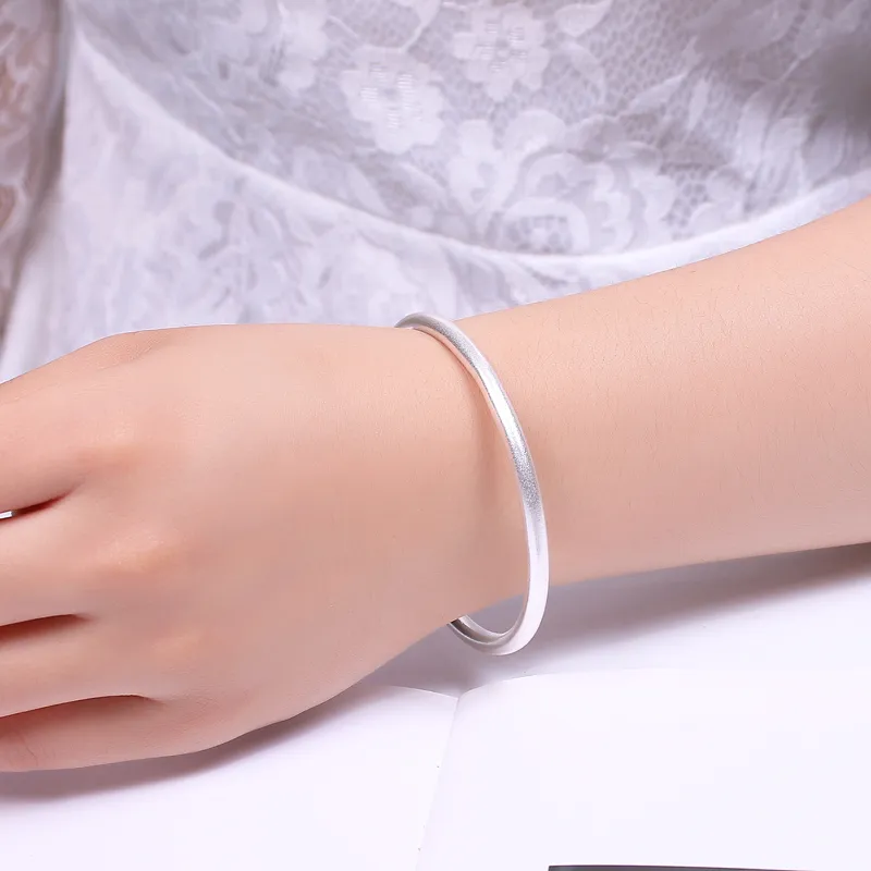 Reverevis 999 Fine Silver Sterling Silver Bracelets Women's-4