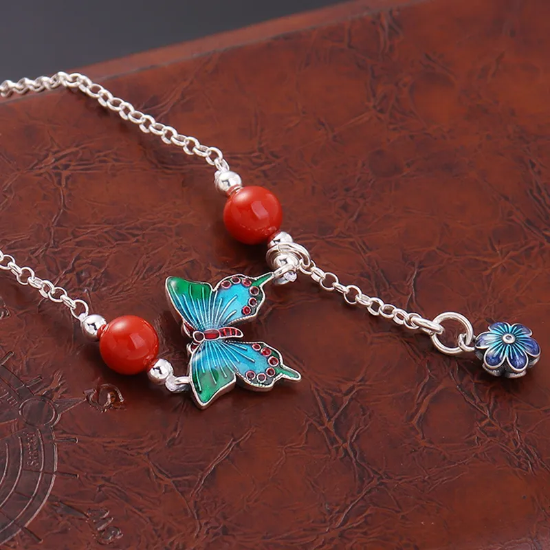 Reverevis 925 Sterling Silver Anklets Women's-5