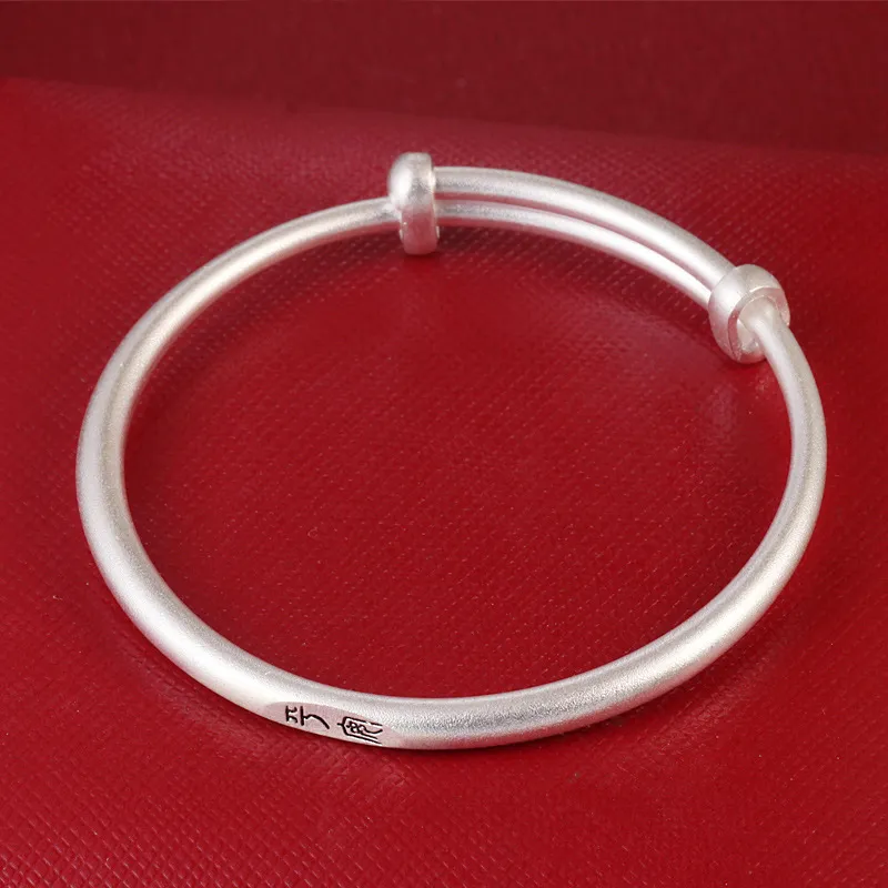 Stone Edge Poly 999 Fine Silver Sterling Silver Bracelets Unisex-1