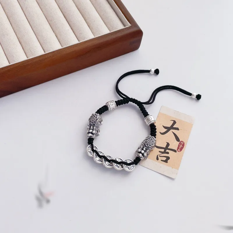 Stone Edge Poly 999 Fine Silver Bracelets Unisex-4