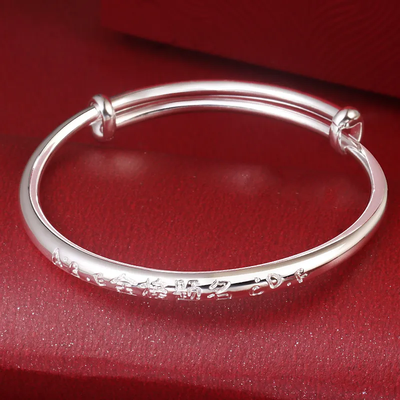 Stone Edge Poly 999 Fine Silver Bangles Women's-3