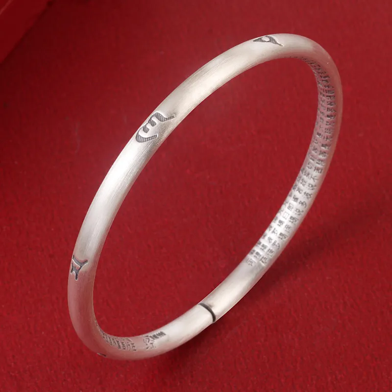Stone Edge Poly 999 Fine Silver Bangles Women's-5