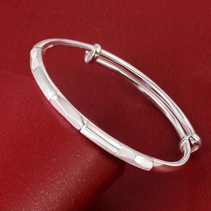 Stone Edge Poly 999 Fine Silver Sterling Silver Bracelets Kids'-5