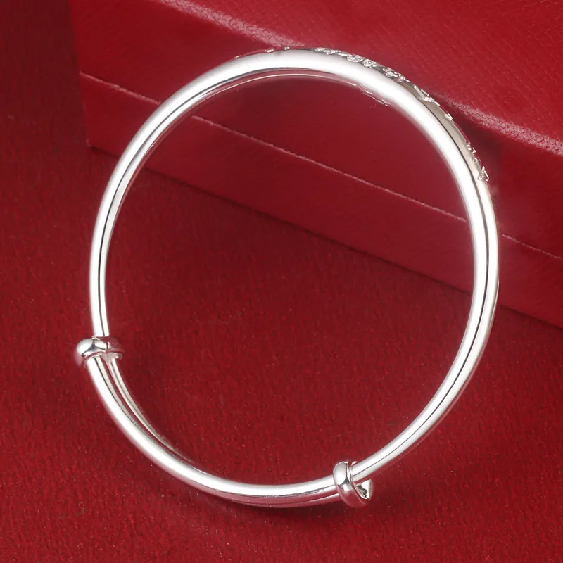 Stone Edge Poly 999 Fine Silver Bangles Kids'-2