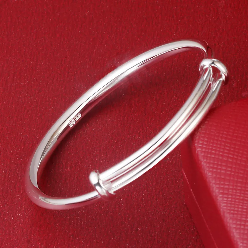 Stone Edge Poly 999 Fine Silver Bangles Kids'-1