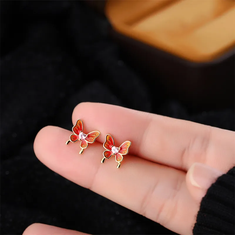 Stone Edge Poly 999 Fine Silver Earrings Women's-4