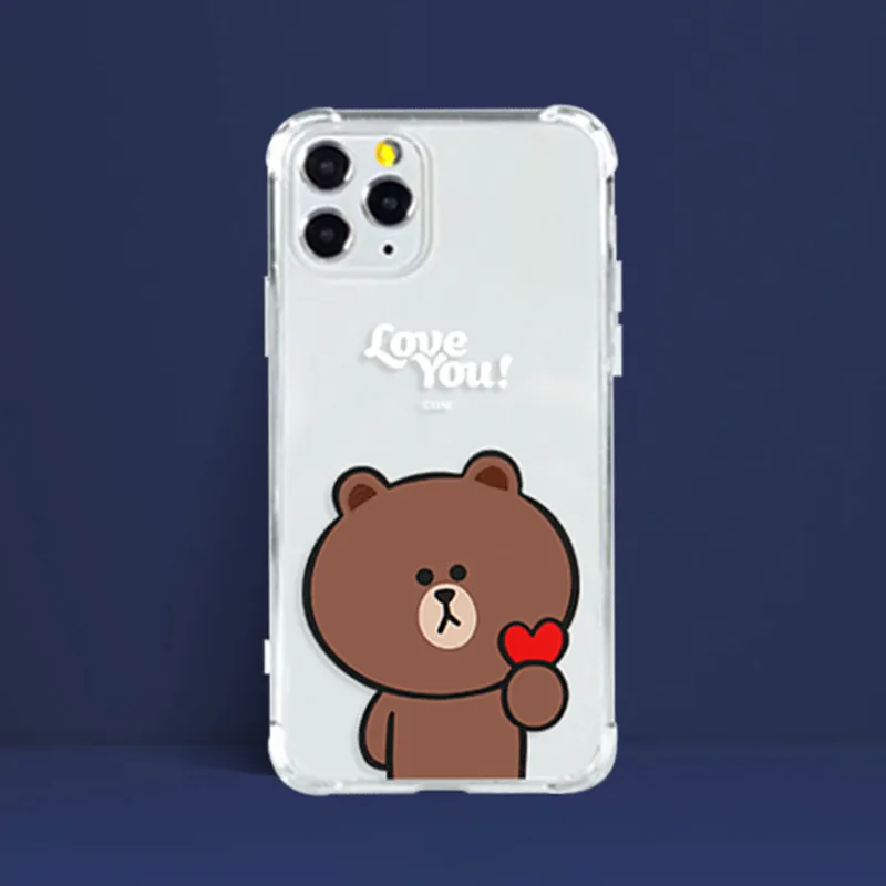 LINE FRIENDS Brown Bear Phone Cases-1