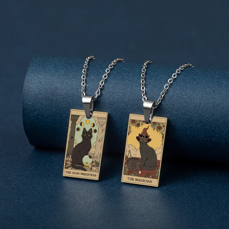 CENTURY&KINDLE Titanium Steel Necklaces Unisex-1