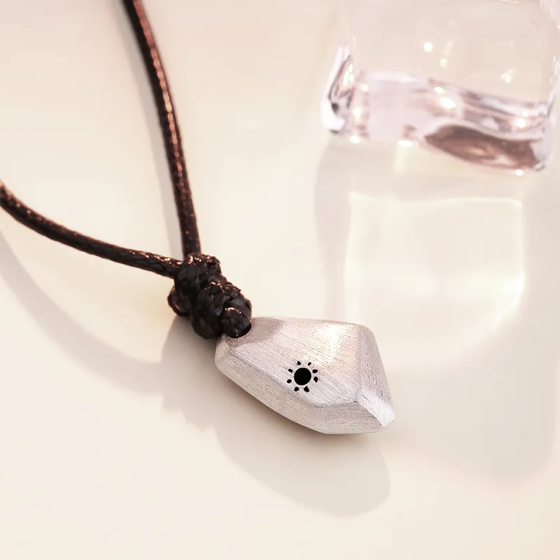 CENTURY&KINDLE S925 Silver Necklaces Unisex-1