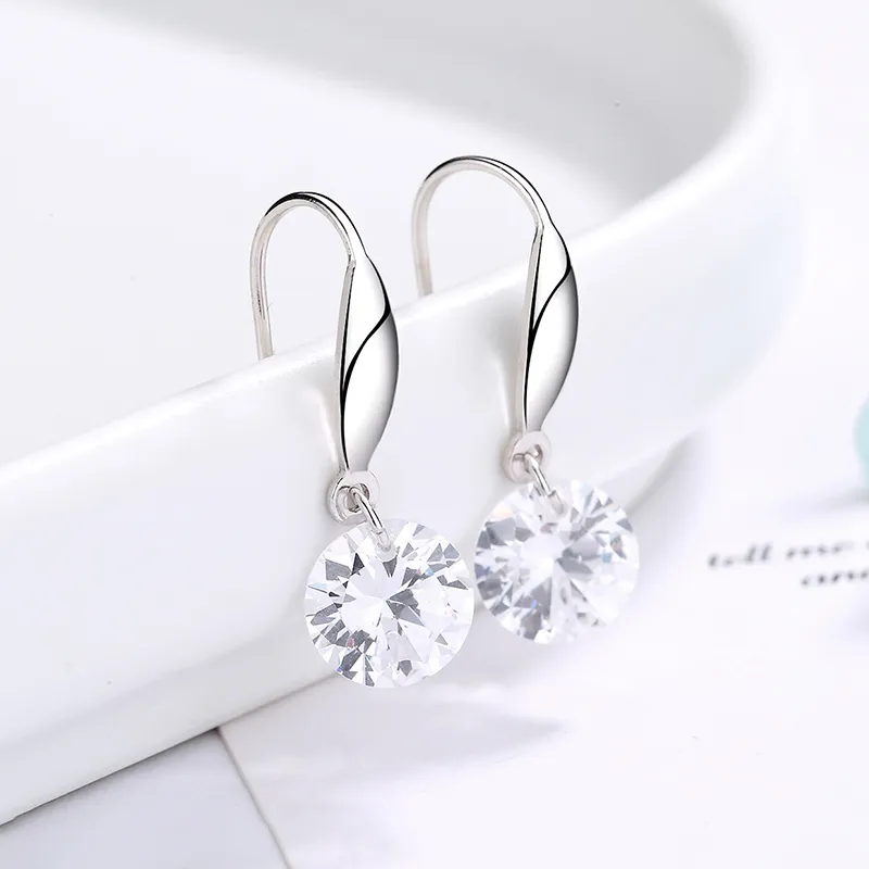 CENTURY&KINDLE S925 Silver Earrings Women's-1
