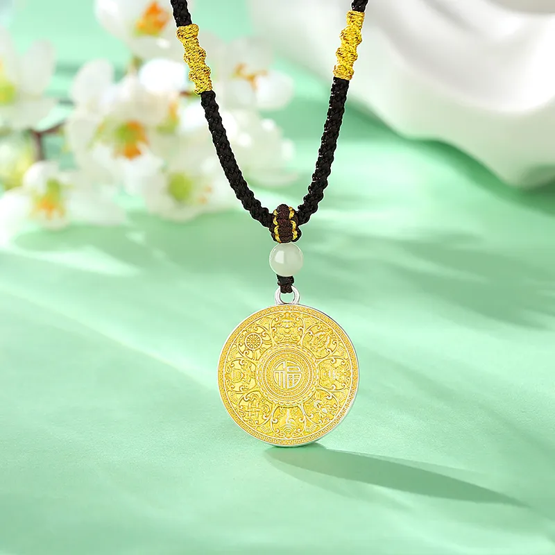 CENTURY&KINDLE 999 Fine Silver Necklaces Unisex-7