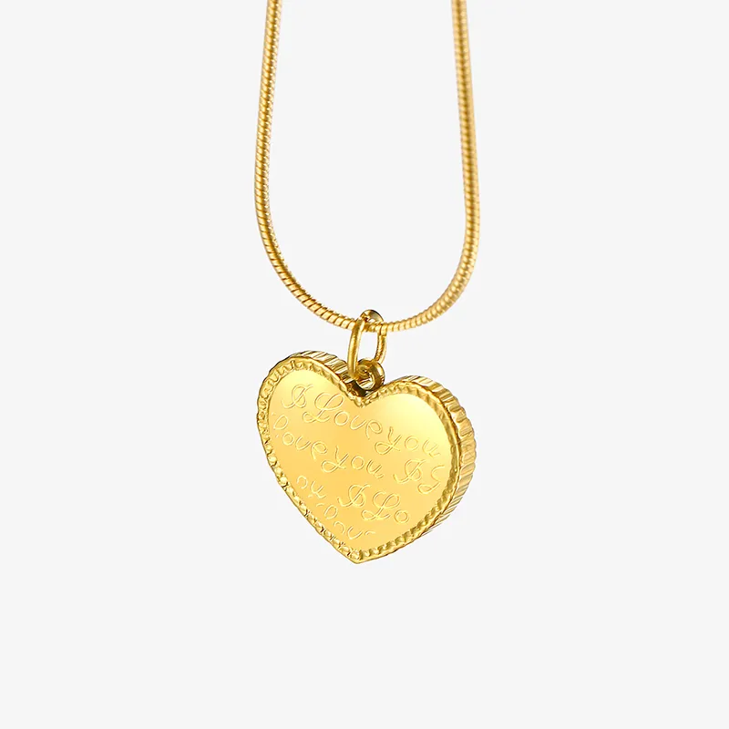 CENTURY&KINDLE 316L Titanium Steel Necklaces Women's-3