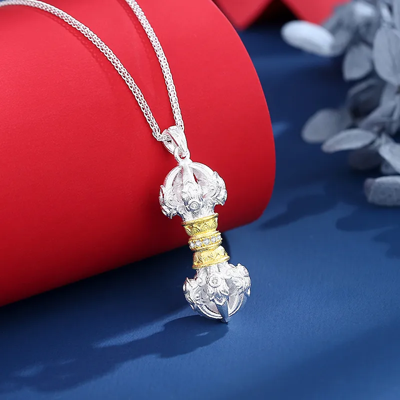 CENTURY&KINDLE 999 Fine Silver Necklaces Unisex-2