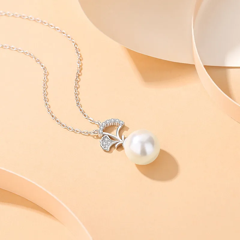 CENTURY&KINDLE 925 Sterling Silver Necklaces Women's-2